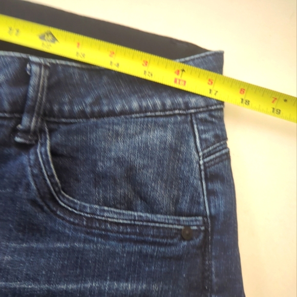 DEMOCRACY "Ab Solution" Raw Hem Jeans Whiskered size 16W - Picture 7 of 11